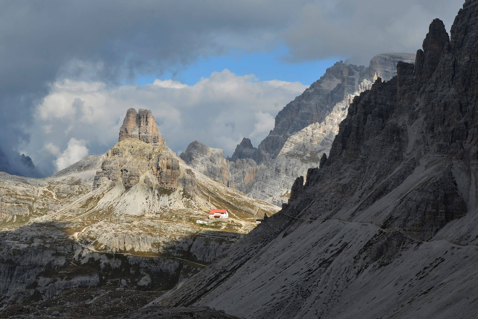 Hiking in the Dolomites