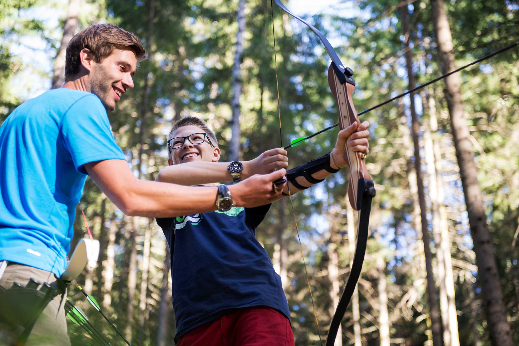 Tiro con l'arco a Valdaora / Val Pusteria